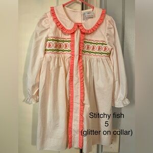 Stitchy Fish dress